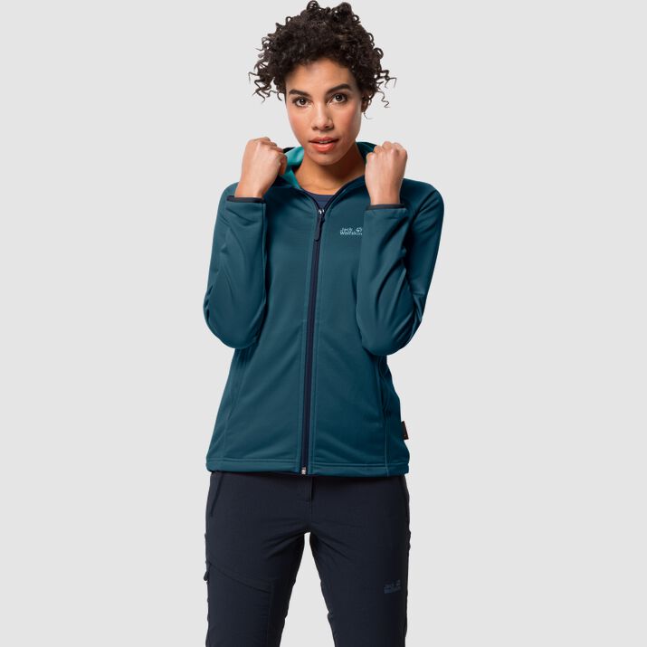 Chamarra Polar Jack Wolfskin Star Mujer Azul Marino Mexico-4621197